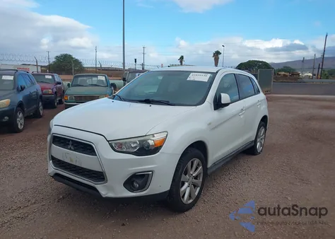 2015 Mitsubishi Outlander Sport Es из США, поврежденный, VIN 4A4AP3AU8FE055593